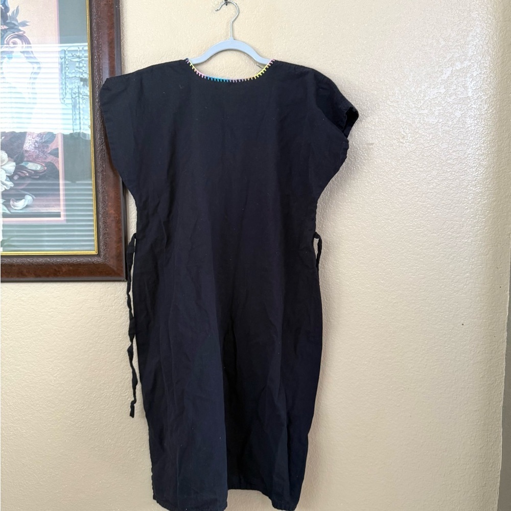 mexican embroidered dress size large - Picture 3 of 3